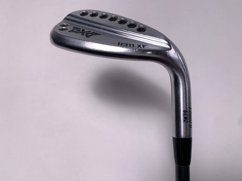PXG 0311 XF Chrome Lob Wedge LW Accra 80i Stiff Graphite Mens RH Midsize Grip