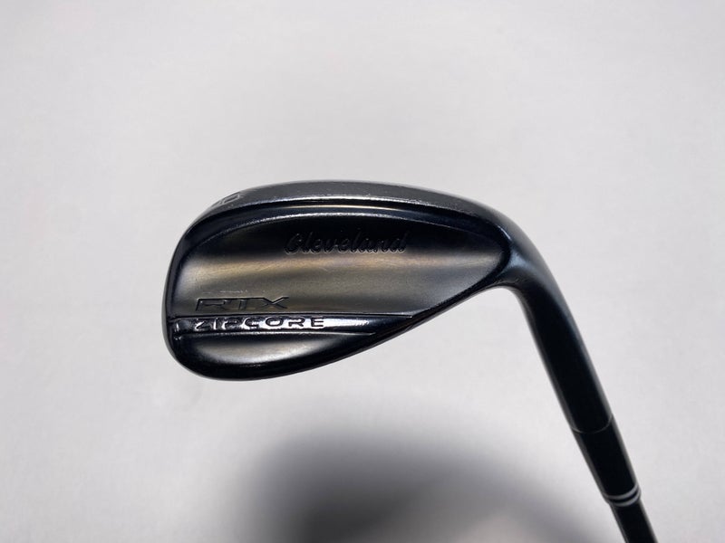 Cleveland RTX ZipCore Black Satin Lob Wedge LW 60* 10 Rotex Precision Mens RH