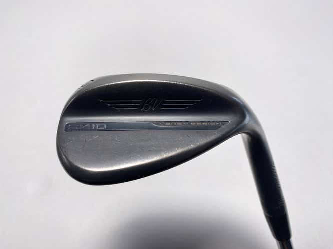 Titleist Vokey SM10 Jet Black Lob Wedge LW 60* 12 Bounce D-Grind Wedge Mens RH