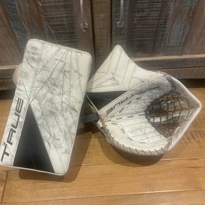 Pro Stock True Catalyst PX3 Pro Goalie Glove & PX5 Blocker Set