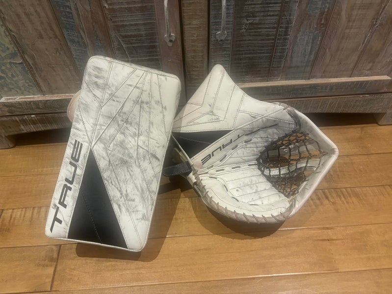 Pro Stock True Catalyst PX3 Pro Goalie Glove & PX5 Blocker Set