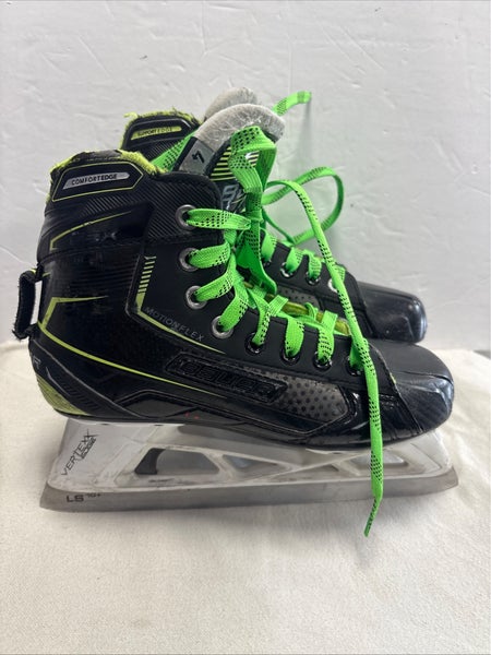 Bauer GSX Hockey Goalie Skates Regular Width Size 4 (Used)
