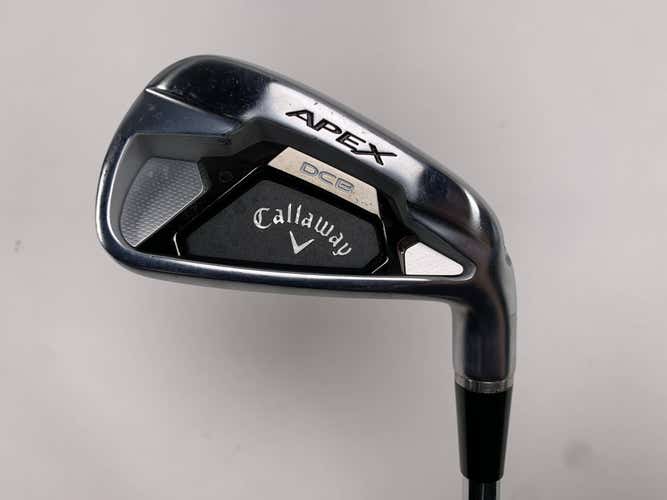 Callaway Apex DCB 21 Single 7 Iron Fitter 2* Flat Elevate MPH 95g Mens RH +2"