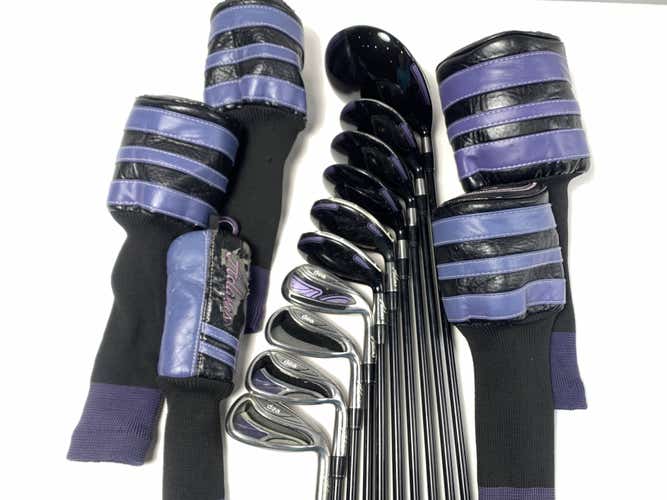 Adams Idea Club Set Driver 3W 5W 7W 5H 6H 8 9 PW SW Idea UltraLite Ladies RH HC