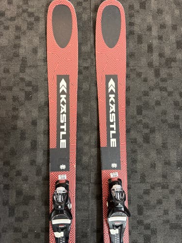 Men's Kastle ZX 100 181 cm Powder Skis Max Din 12 (Used)