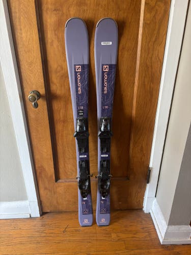 Salomon Distance 76 W 130cm with Adjustable Salomon M10 Gripwalk Bindings