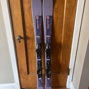 Salomon Distance 76 W 140cm with Adjustable Salomon M10 Gripwalk Bindings