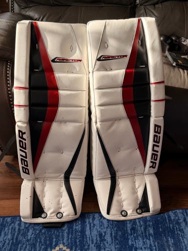34" Bauer Reactor 5000 Goalie Leg Pads (New)