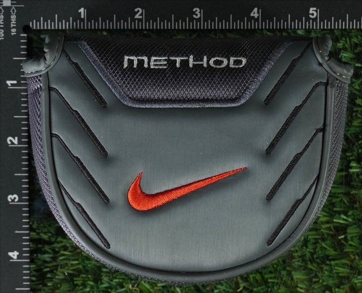 NIKE METHOD CONVERGE MALLET PUTTER HEADCOVER GRAY / BLACK ~ LOOK!!