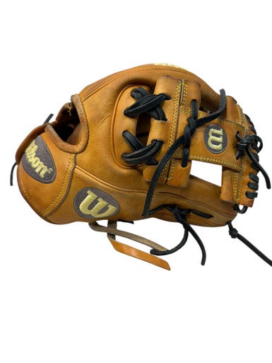 Used Wilson DP15 BB/SB Glove RH Throw Brown 11 1/2" 11835-S000201594