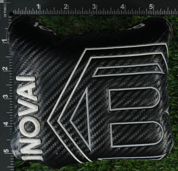 BETTINARDI INOVAI 8.0 SERIES MALLET PUTTER HEADCOVER BLACK / WHITE ~ LOOK!!