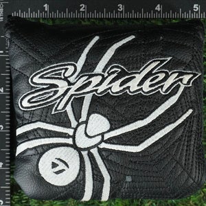 TAYLORMADE SPIDER MALLET PUTTER HEADCOVER BLACK / WHITE ~ LOOK!!