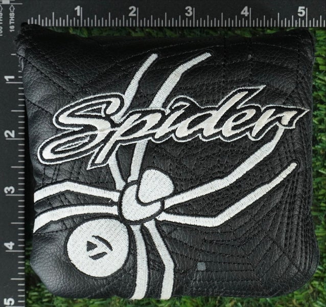 TAYLORMADE SPIDER MALLET PUTTER HEADCOVER BLACK / WHITE ~ LOOK!!