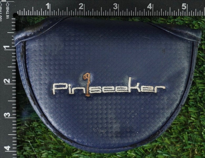 PINSEEKER MALLET PUTTER HEADCOVER BLUE / WHITE ~ LOOK!!