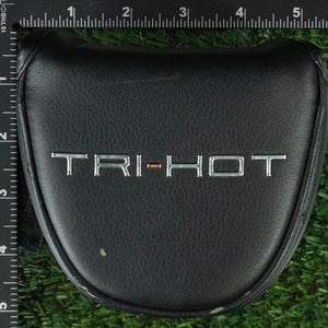 ODYSSEY TRI-HOT MALLET PUTTER HEADCOVER MAGNETIC BLACK / GRAY / RED ~ LOOK!!