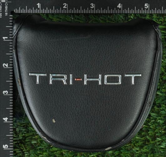 ODYSSEY TRI-HOT MALLET PUTTER HEADCOVER MAGNETIC BLACK / GRAY / RED ~ LOOK!!