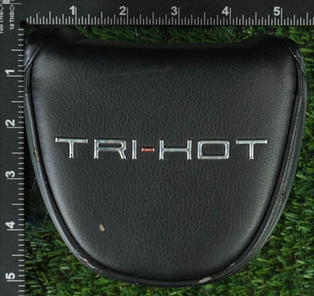 ODYSSEY TRI-HOT MALLET PUTTER HEADCOVER MAGNETIC BLACK / GRAY / RED ~ LOOK!!