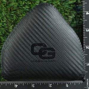 CLUB GLOVE MALLET PUTTER HEADCOVER BLACK ~ LOOK!!