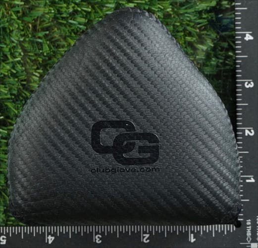 CLUB GLOVE MALLET PUTTER HEADCOVER BLACK ~ LOOK!!