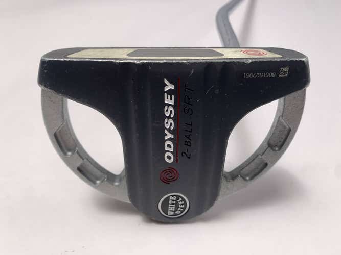 Odyssey White Steel 2-Ball SRT Putter 34.5" Mens RH