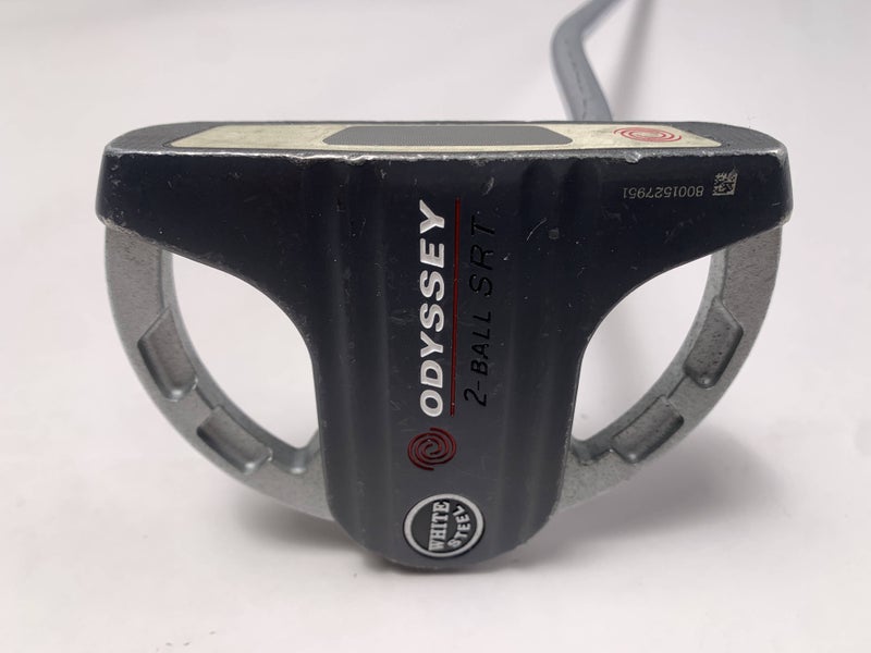Odyssey White Steel 2-Ball SRT Putter 34.5" Mens RH
