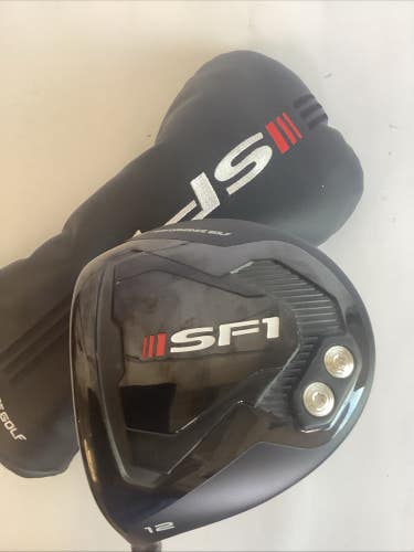 Performance Golf SF1 Lefthanded LH Driver 12* With Stiff Graphite Shaft ( NEW)