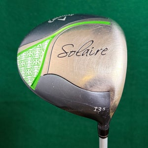 Lady Callaway Solaire 13.5 Driver 3 Factory Graphite Ladies w/ HC *Dent*
