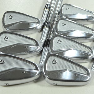 LEFT HANDED TaylorMade P7MC 2020 4-PW Iron Set TX Flex NS Pro Steel  # 207147