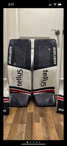Large Bauer Mach Goalie Leg Pads (Used)