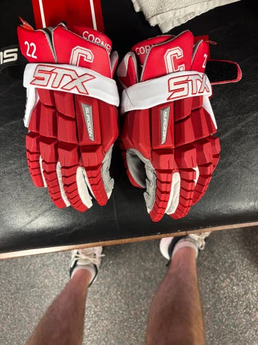 STX Surgeon RZR2 Lacrosse Gloves Large (New)