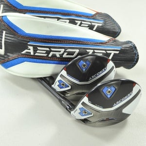 Cobra Aerojet Max 3 and 5 Fairway Wood Set Senior Flex Right Graphite # 207109