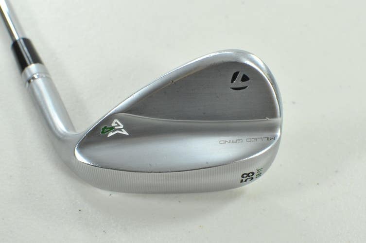 TaylorMade Milled Grind 4 Raw 58*-11 Wedge Right DG Wedge Flex Steel # 205730