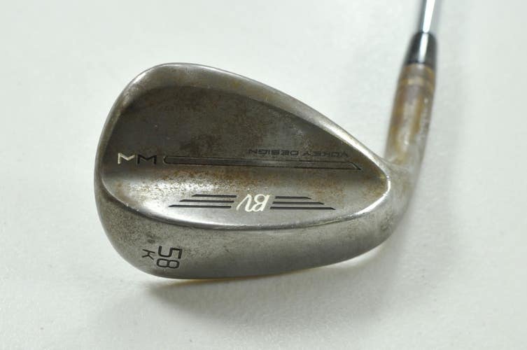 LEFT HANDED Titleist WedgeWorks K Grind 58* Wedge NS Pro X-Stiff Steel  # 207158