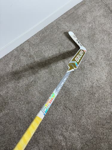 Jordan papirny golden knights Bauer Supreme Shadow Regular Goalie Stick 24" Paddle Pro Stock (Used)