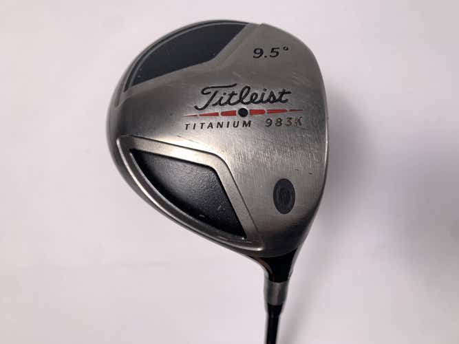 Titleist 983 K Driver 9.5* Fujikura Speeder Stiff Graphite Mens RH