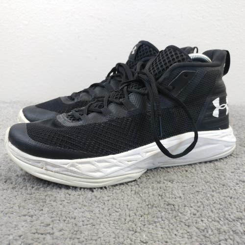 Under Armour HOVR Sonic Womens Size 9 Basketball Shoes Black Mid 3020627-002