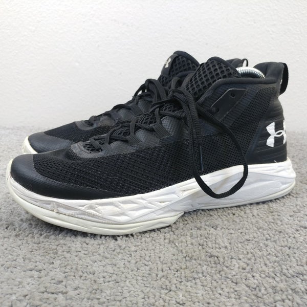 Under Armour HOVR Sonic Womens Size 9 Basketball Shoes Black Mid 3020627-002