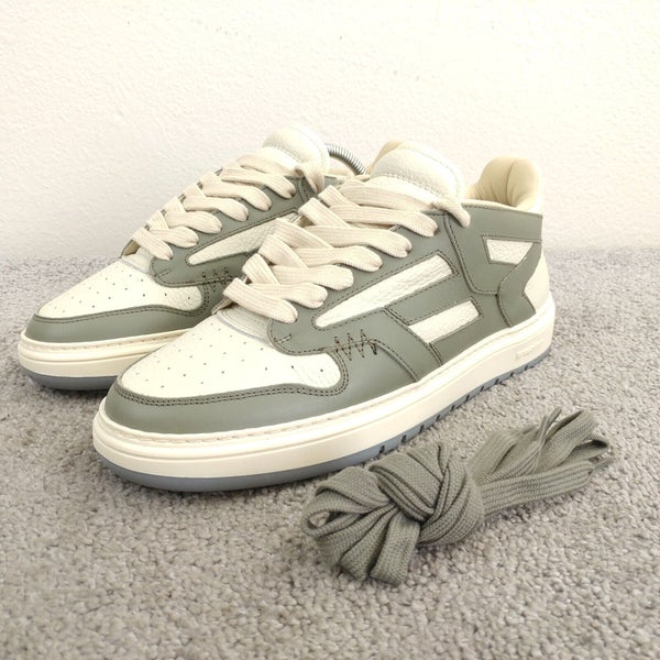 Represent Clo Reptor Low Mens Size 7.5 Shoes Khaki Cream Skater Sneakers