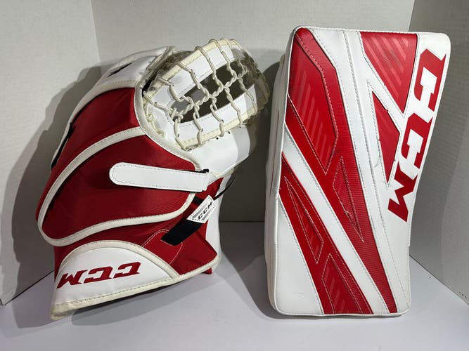 CCM E4.9 Goalie Glove & Blocker Set