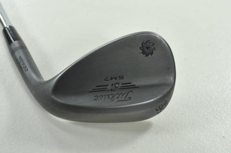 Titleist Vokey SM7 Jet Black 56*-10S Wedge Right BV Wedge Flex Steel # 207123