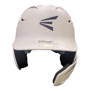 Used Easton ELITE MAX W JAW GUARD Batting Helmet w/Mask White L/XL 11375-S000370453