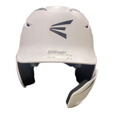 Used Easton ELITE MAX W JAW GUARD Batting Helmet w/Mask White L/XL 11375-S000370453