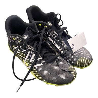 Used New Balance LAX Cleats Boys Black Junior 06 11375-S000370436
