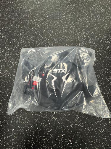 New STX STALLION 75 Lacrosse Shoulder Pads Black MD 11849-S000034115