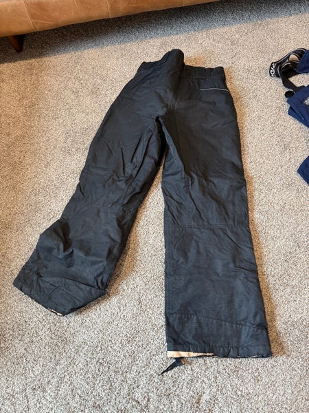Black Unisex Youth Size 14 Karbon Ski Pants (Used)