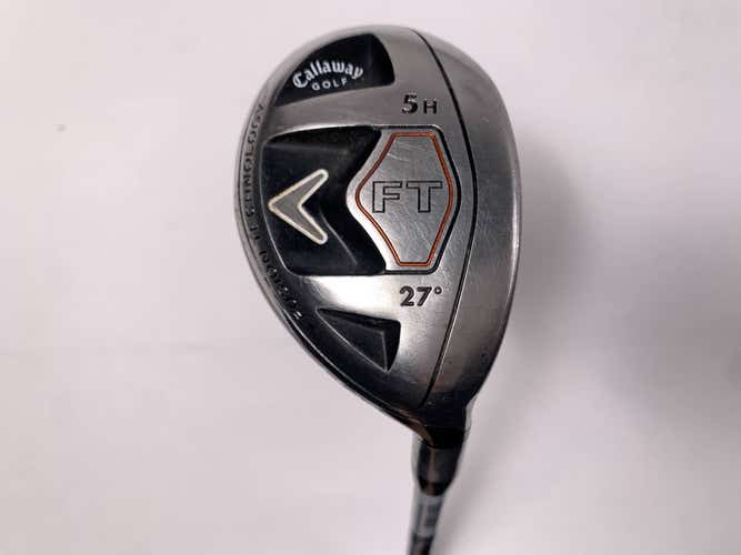Callaway FT Hybrid 2008 5 Hybrid 27* Fujikura Fit On M Regular Graphite Mens RH