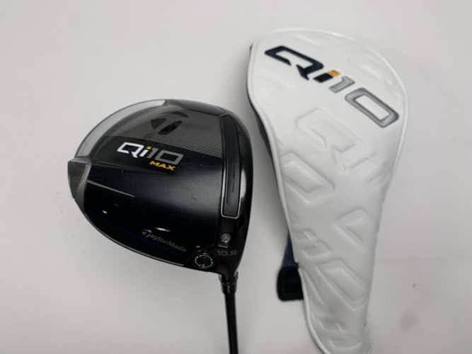 TaylorMade Qi10 MAX Driver 10.5* HZRDUS 6.0 Gen 4 Dual Torsional Stiff RH HC