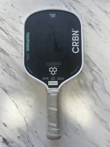 CRBN⁴ TruFoam Genesis (Hybrid, Aerocurve) Pickleball Paddle USED DEMO