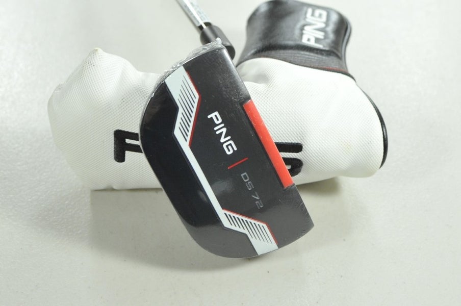 LEFT HANDED Ping DS 72 2021 35.5" Putter Slight Arc Steel with Cover NEW #207151