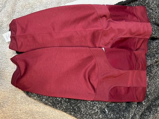 Avs Maroon with White Backing Reebok Practice Hockey Socks SizeX L Pro Stock - USED